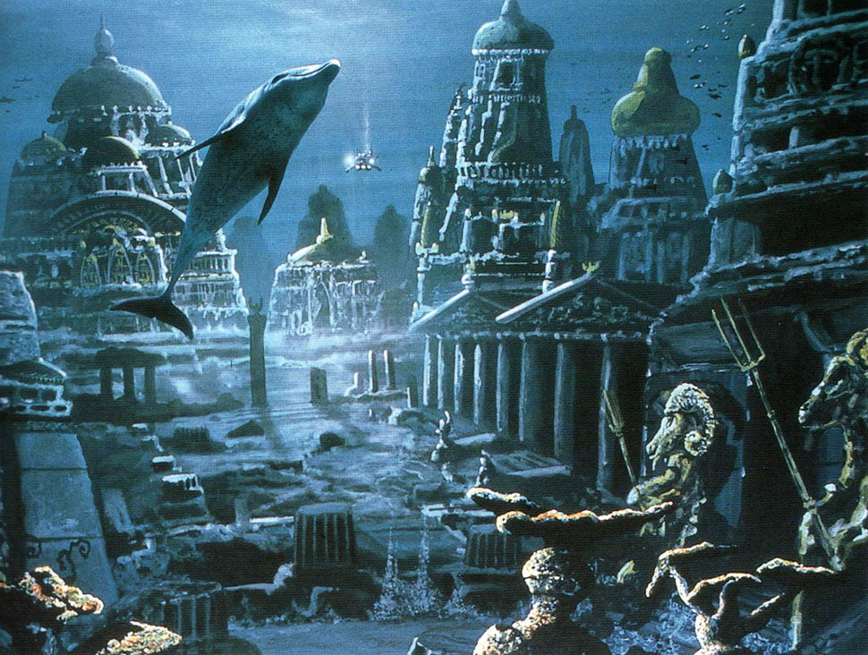 Schilders en liedjesschrijvers mogen Atlantis graag afbeelden als een verzonken stad waar je zo weer zou kunnen gaan wonen als ie niet onder water lag. Helaas was de vernietiging wel wat grondiger dan dat. Alleen de oersterke en aardbevingsbestendige piramides wisten de verwoestingen soms te overleven
